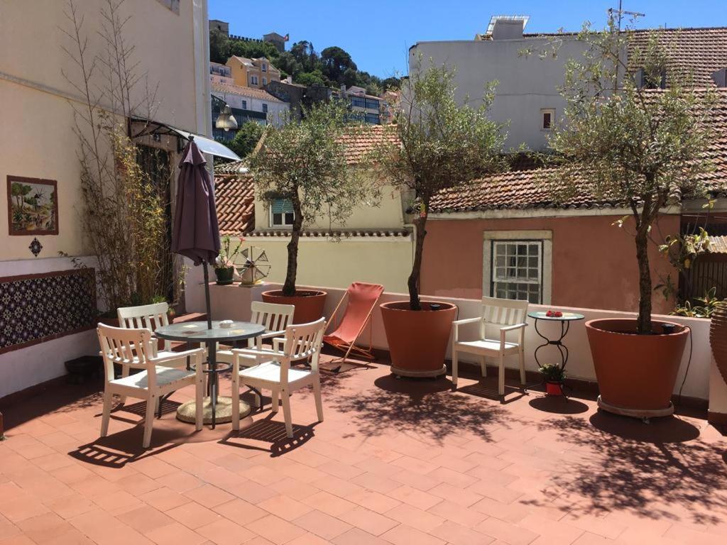 Апартаменти Costa Do Castelo Terrace, Em Rua Dos Lagares 8 Лісабон Екстер'єр фото